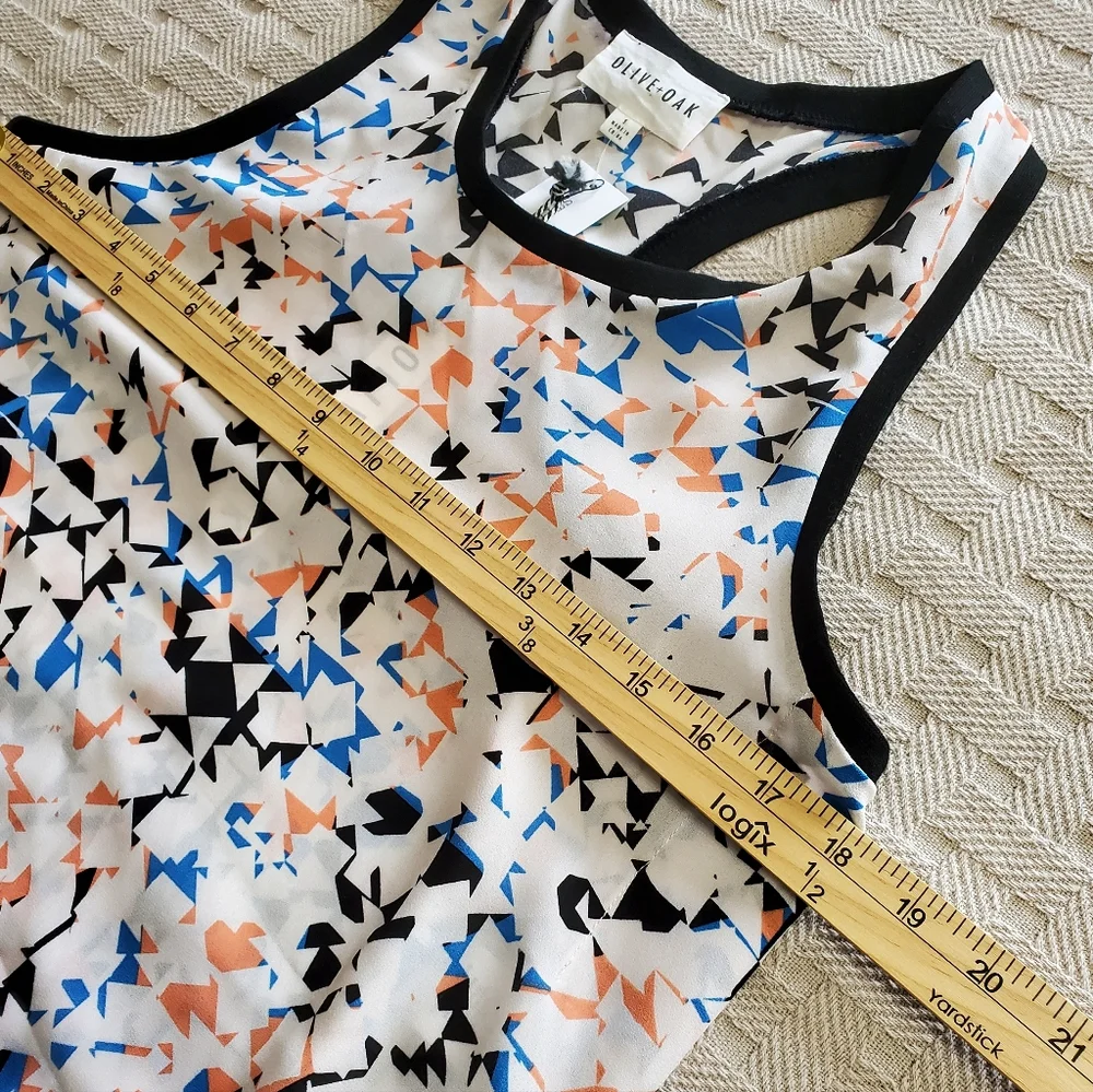 Olive + Oak Racerback Sheer Tank Cover-up NWT - Picture 6 of 8